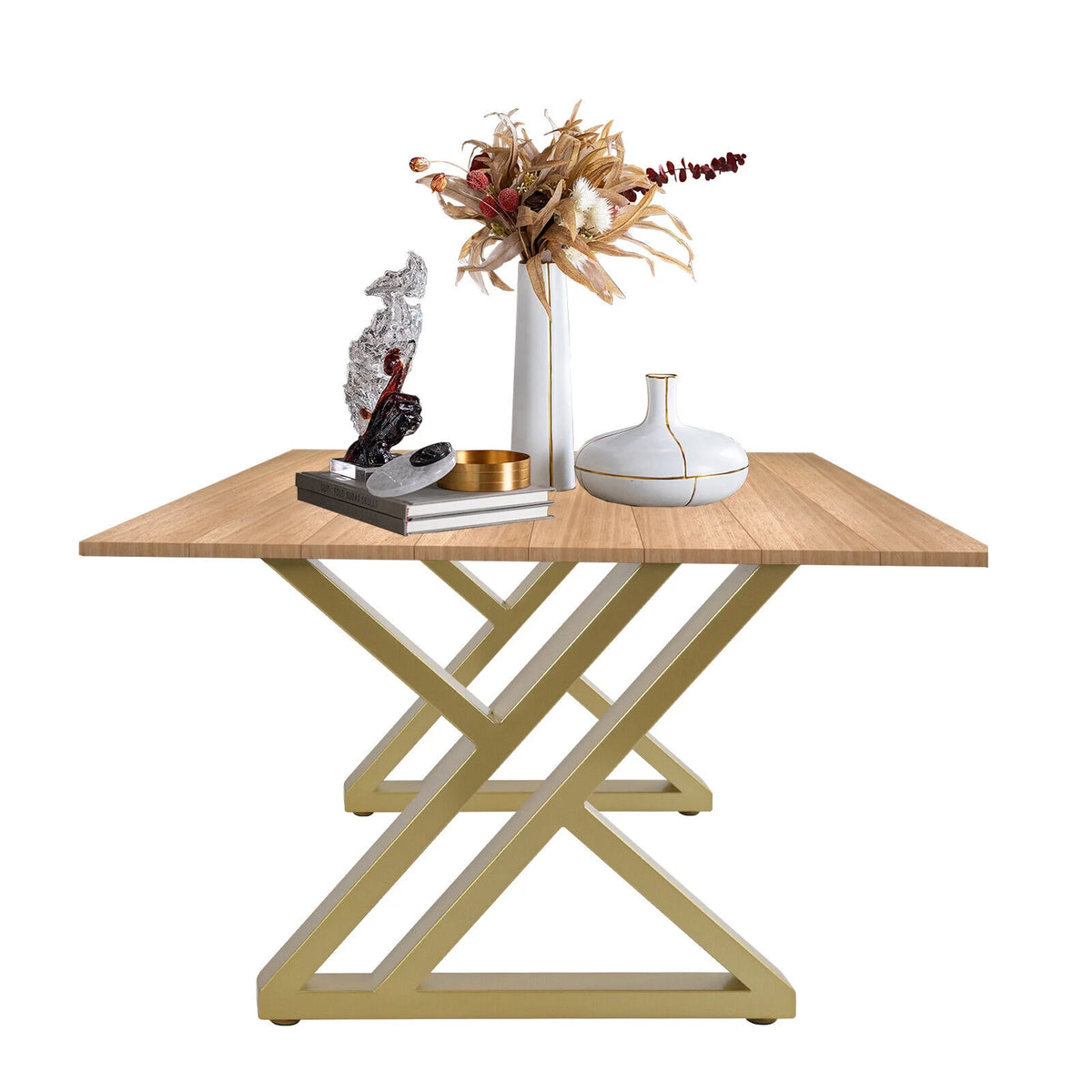 16" Metal Table Legs Gold Steel X58826