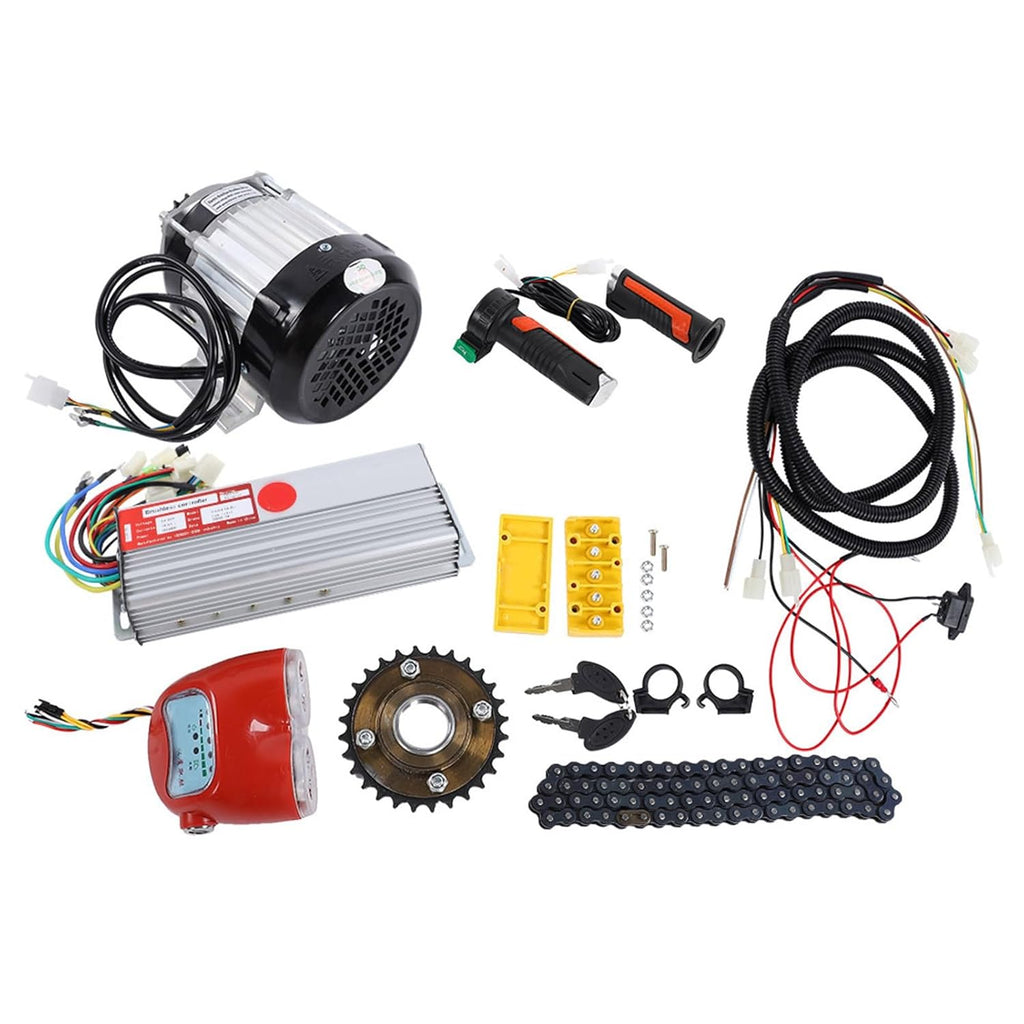 48V 800W DC Brushless Motor Kit Electric Bike Tricycle Scooter Conversion Kit U71638