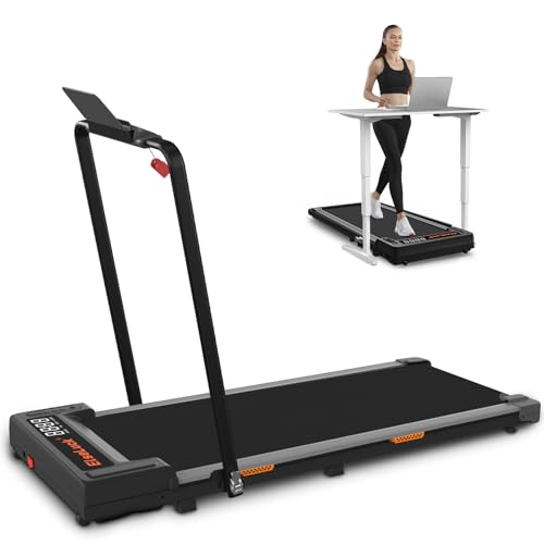 Under Desk Treadmill 2 in 1 Portable Walking Treadmill with Remote Control V447