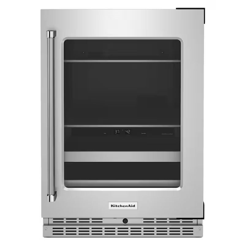 14-Bottle Wine and Beverage Cooler in Stainless Steel H73941