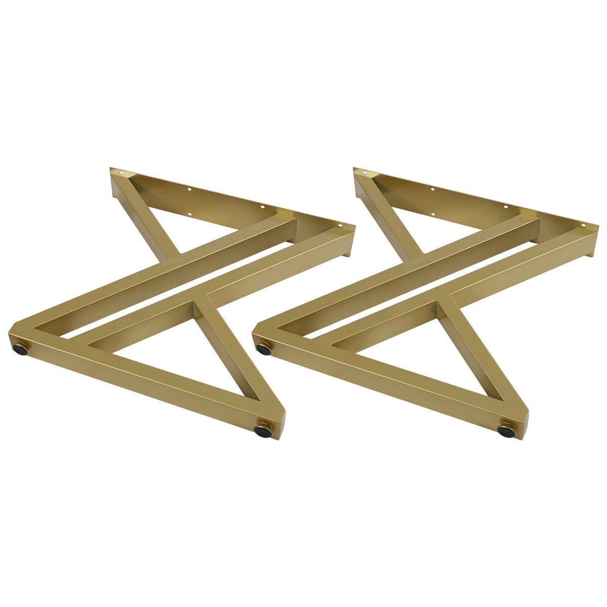 16" Metal Table Legs Gold Steel X58826