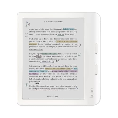 7” Glare-Free Colour E Ink eReader A78500