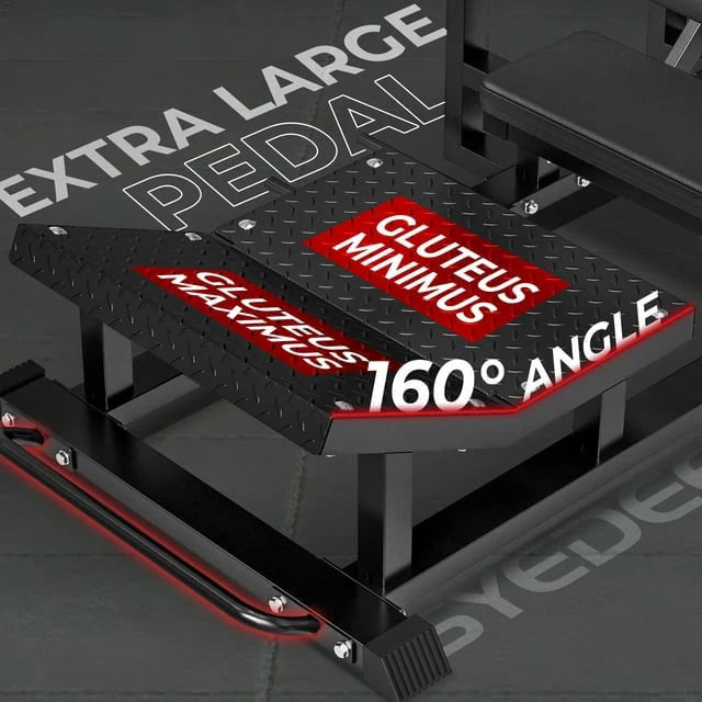 Heavy Duty Plate-Loaded Hip Thrust Machine X609