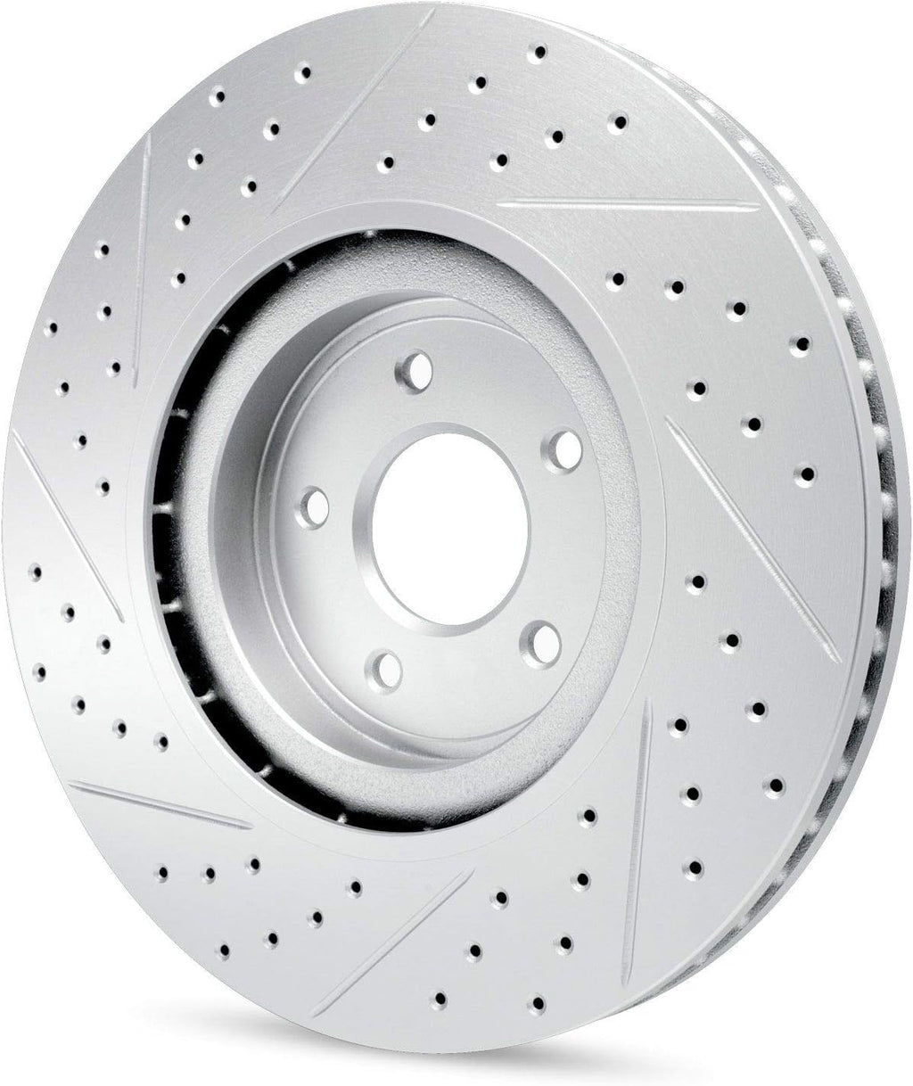 Carbon Brake Rotors Drill Slot Ceramic Pads B701