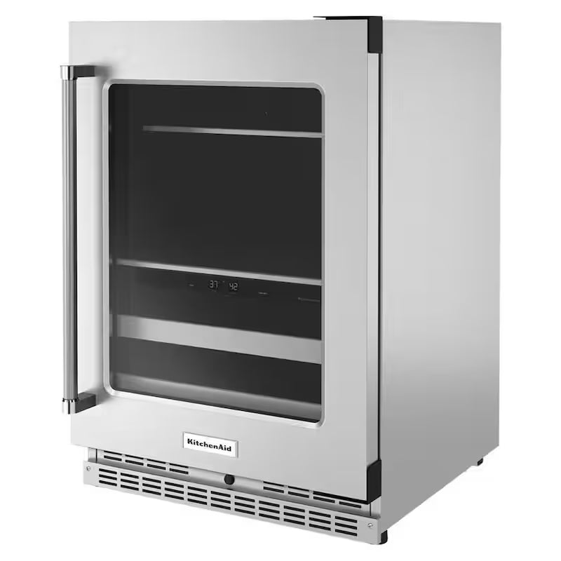 14-Bottle Wine and Beverage Cooler in Stainless Steel H73941