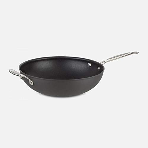 12-1/2-Inch Nonstick Hard-Anodized Stir Fry with Cover Pack of 2 S6580