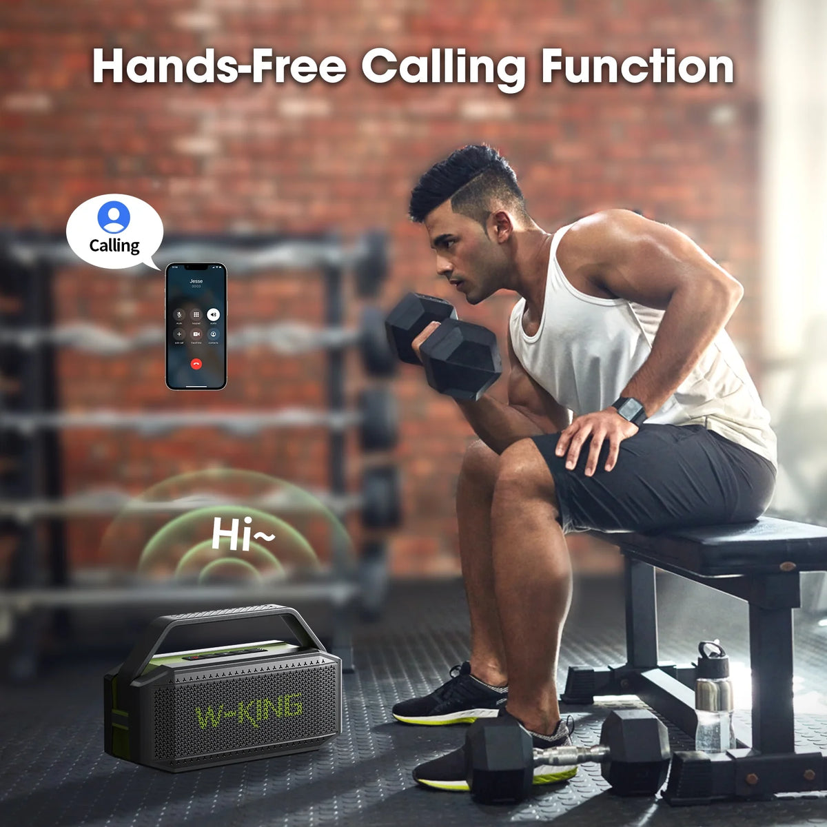 Portable Bluetooth Speaker with Rich Bass G9313