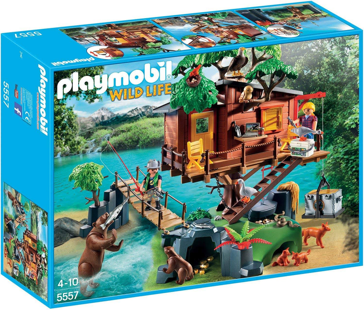 Wildlife Adventure Tree House Playset W26092