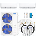 54,000 BTU 2 Zone Ductless Air Conditioner and Heat Pump Z604403