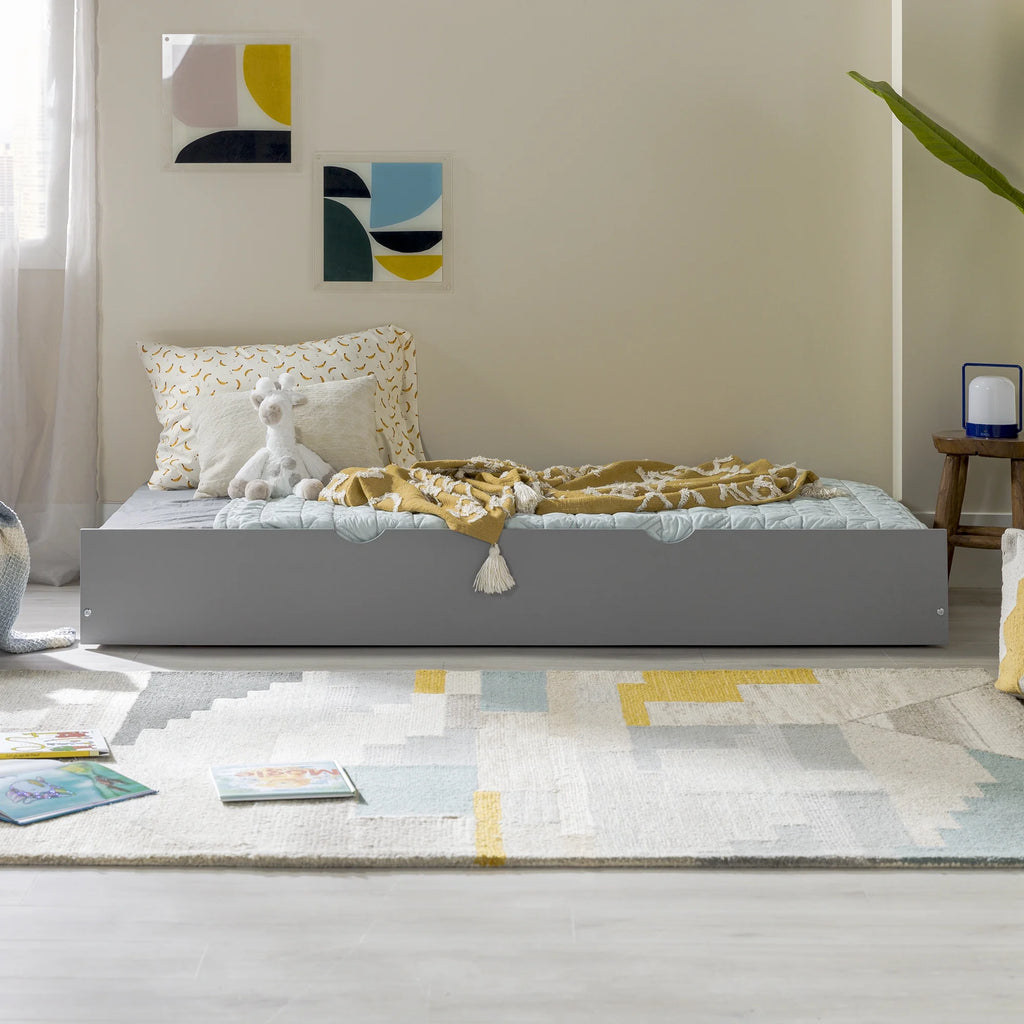 Solid Wood Twin Trundle Bed F157378