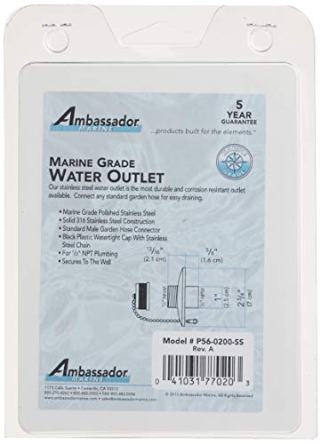 316 Stainless Steel Water Outlet N5603
