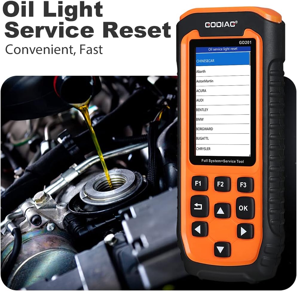 OBD2 Scanner Diagnostic Scan Tool with 29 Reset Service M12438