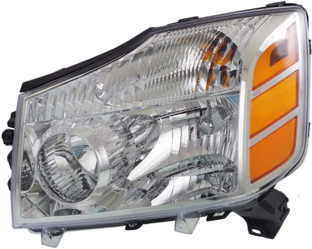 Passenger Side Headlight for Nissan Titan 2004-2007 S711