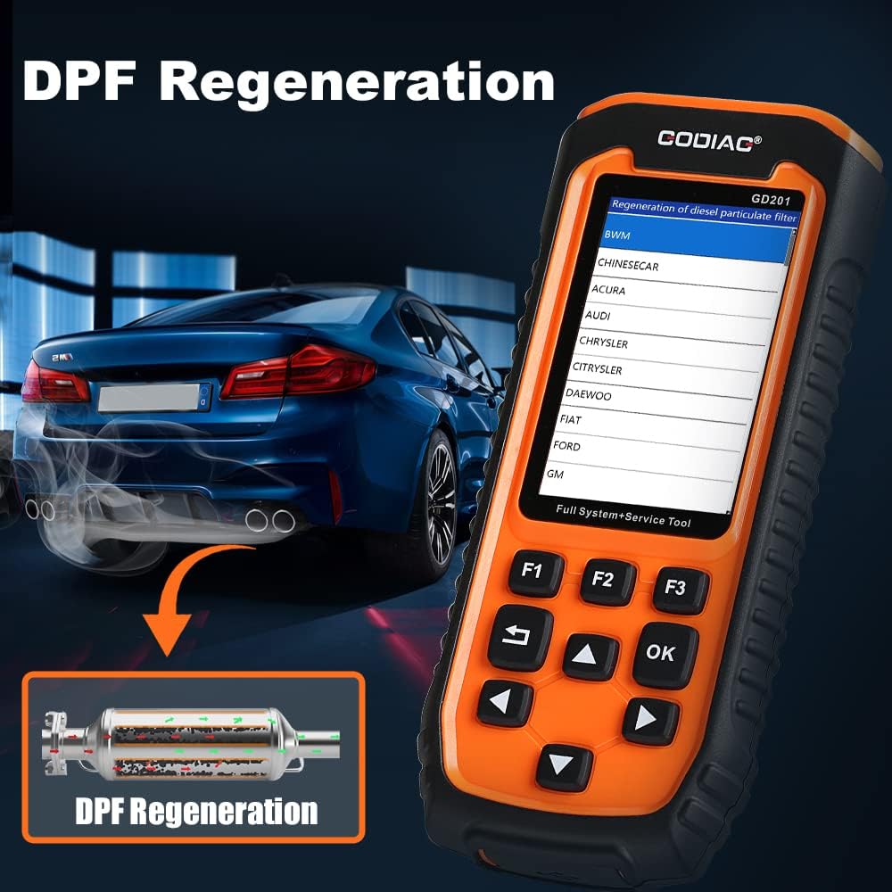 OBD2 Scanner Diagnostic Scan Tool with 29 Reset Service M12438