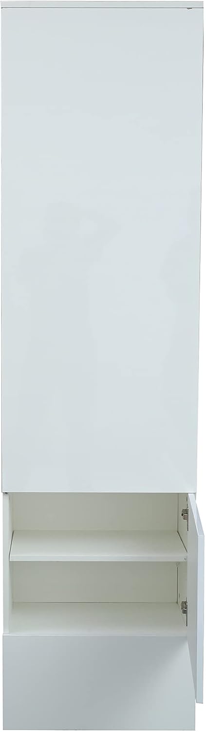 Freestanding Wardrobe Armoire Closet Storage Cabinet with 1-Door H3431