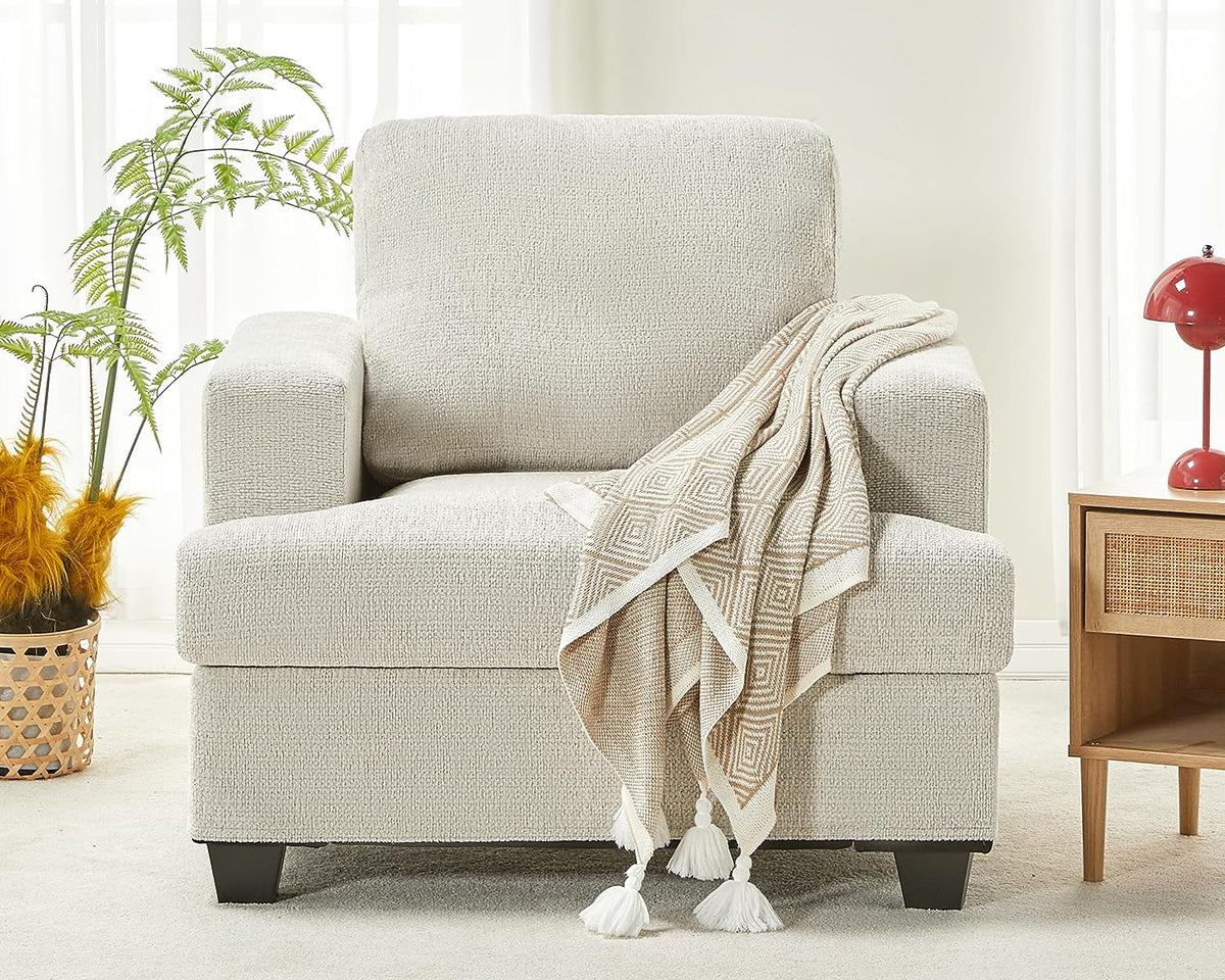 Modern Sofa with Extra Deep Seats Q232