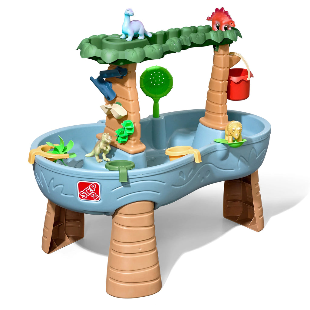 Gray Plastic Water Table with 13-piece Playset H64297