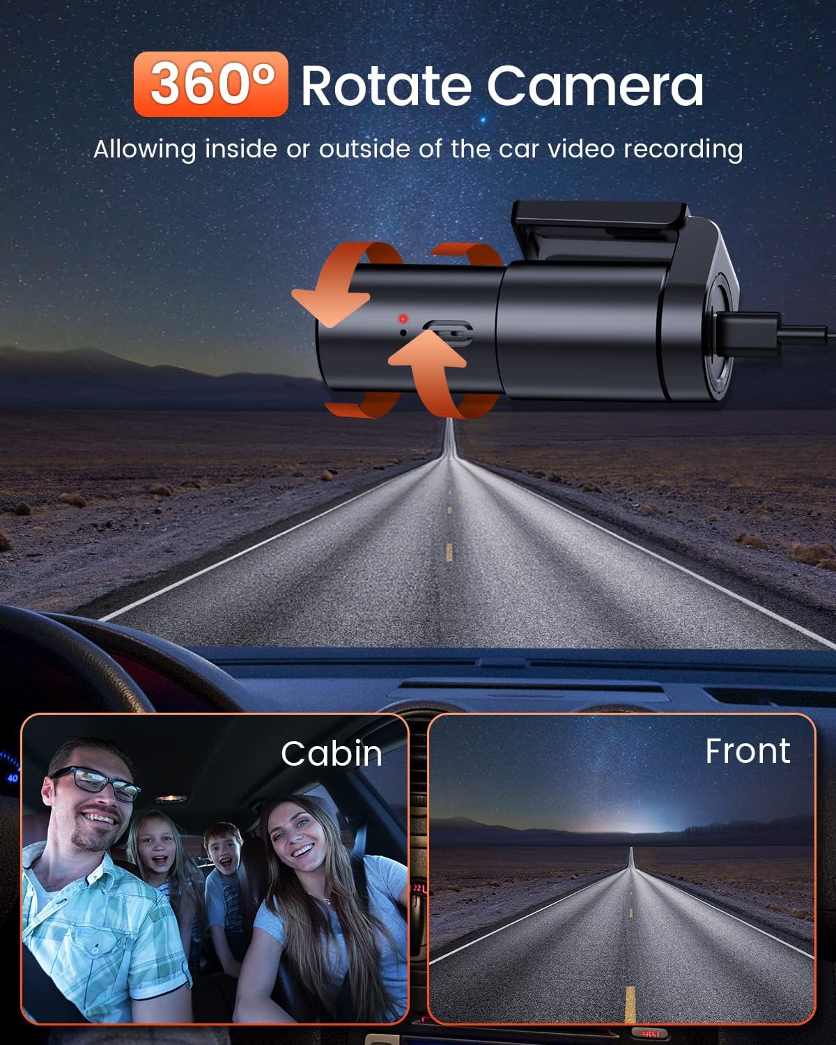2.5K Car Dash Cam with Night Vision P976691