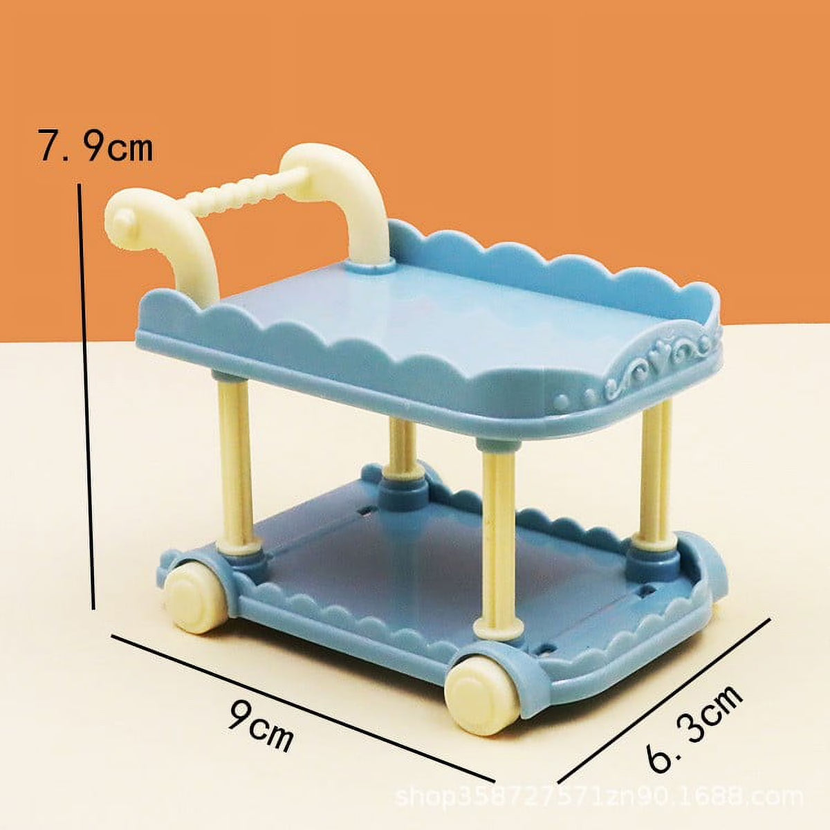 Miniature Kitchen Cart Dollies L40285