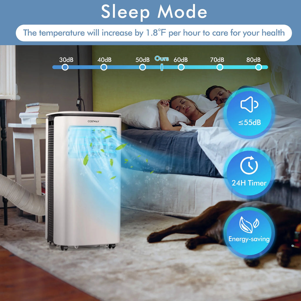 6500 BTU 3 in 1 Portable Air Conditioner O149045