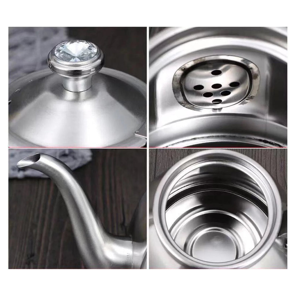 Stainless Stovetop Tea Kettle .5L Y185
