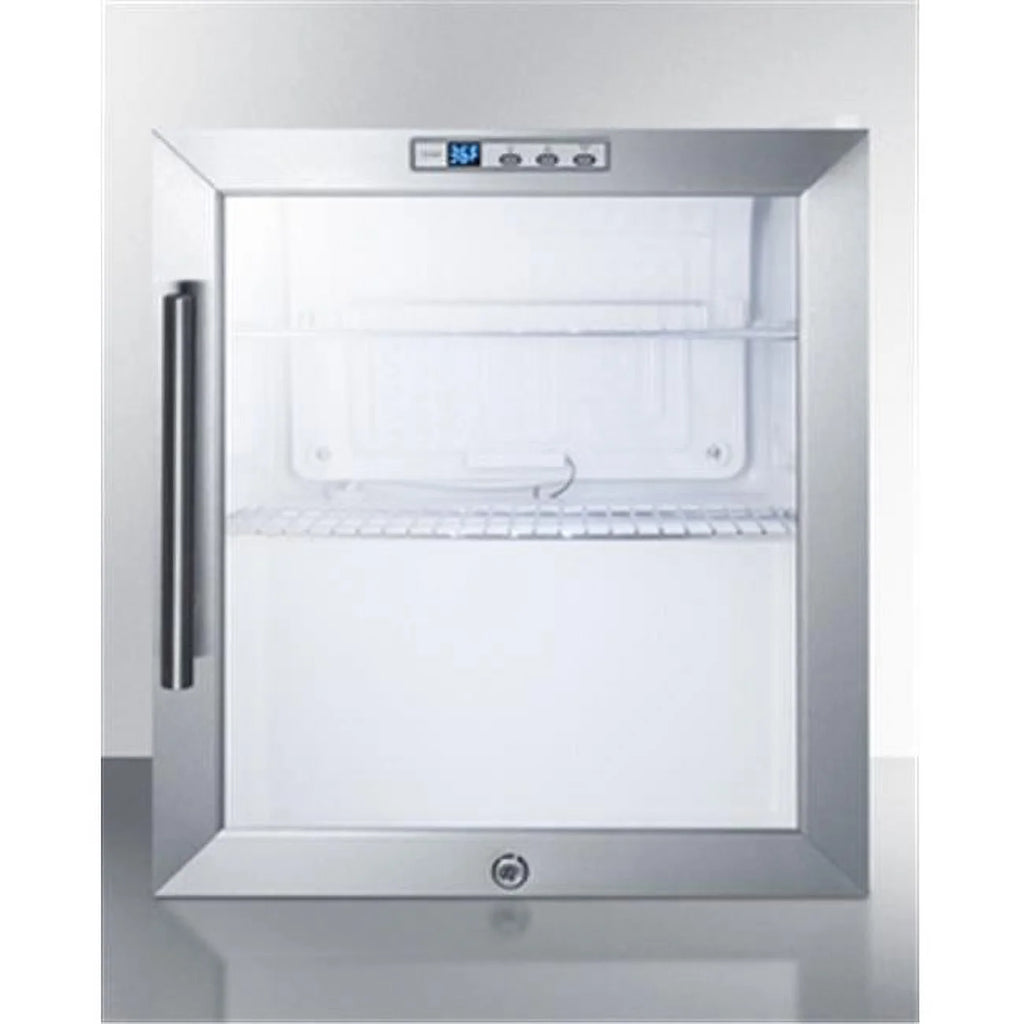 Commercially Approved Compact Beverage Center with 1.7 cu. ft. Capacity Stainless Steel I787