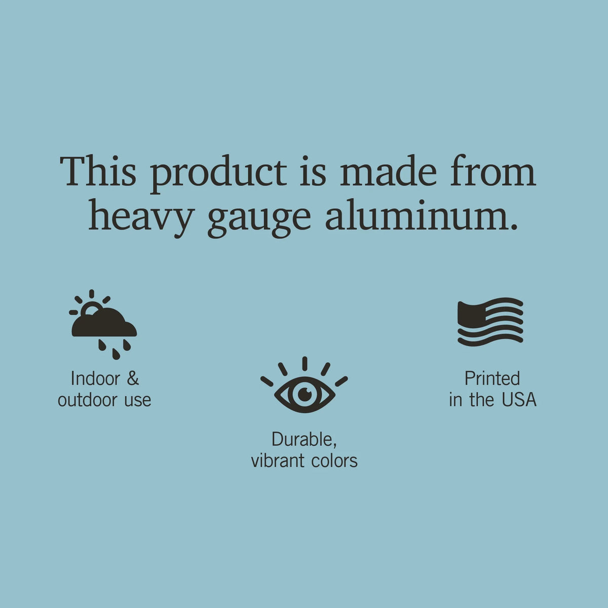 12x18 Aluminum Metal Sign Decor A593