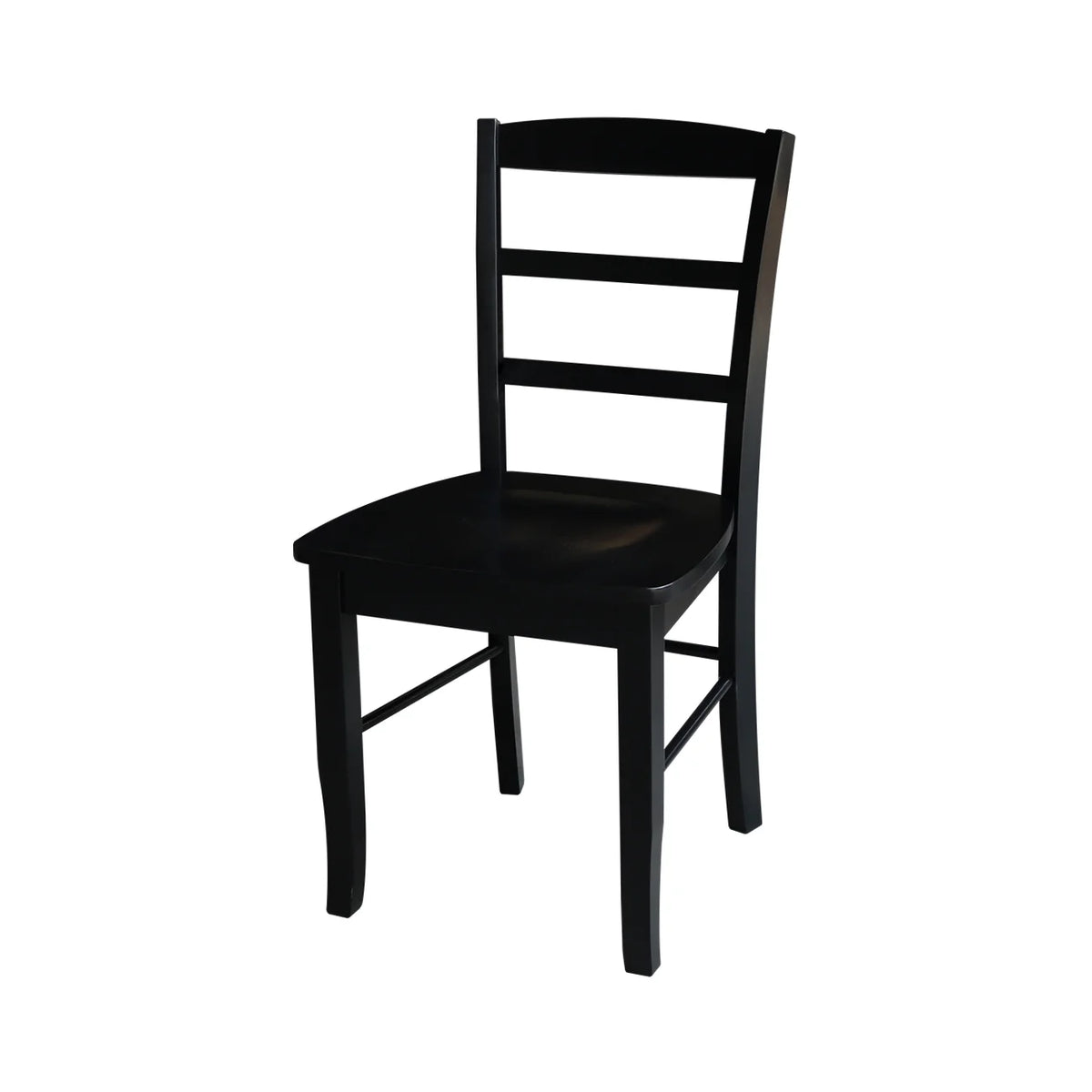 Solid Wood 5-Piece Dining Set with Drop Leaf Table and 4 Ladder Back Chairs H884020