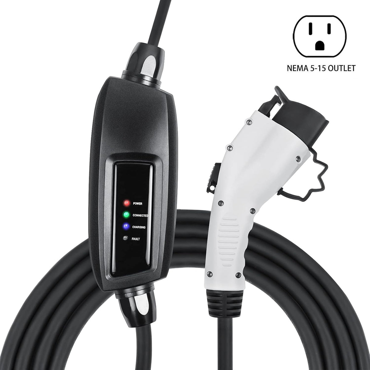 110V 16 Amp Level 1 EV Charger with 21ft Extension Cord P76081