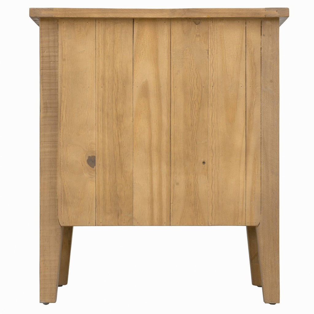 Reclaimed Wood Filing Cabinet with Two Drawers R995617