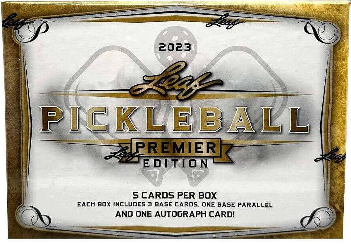 Pickleball Trading Card Box 5 Cards F153845