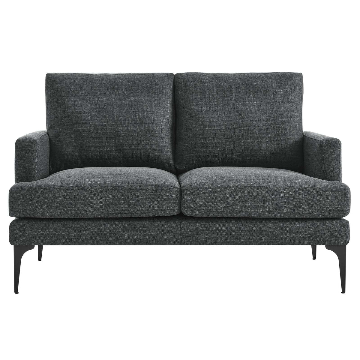 Gray Fabric Loveseat I440