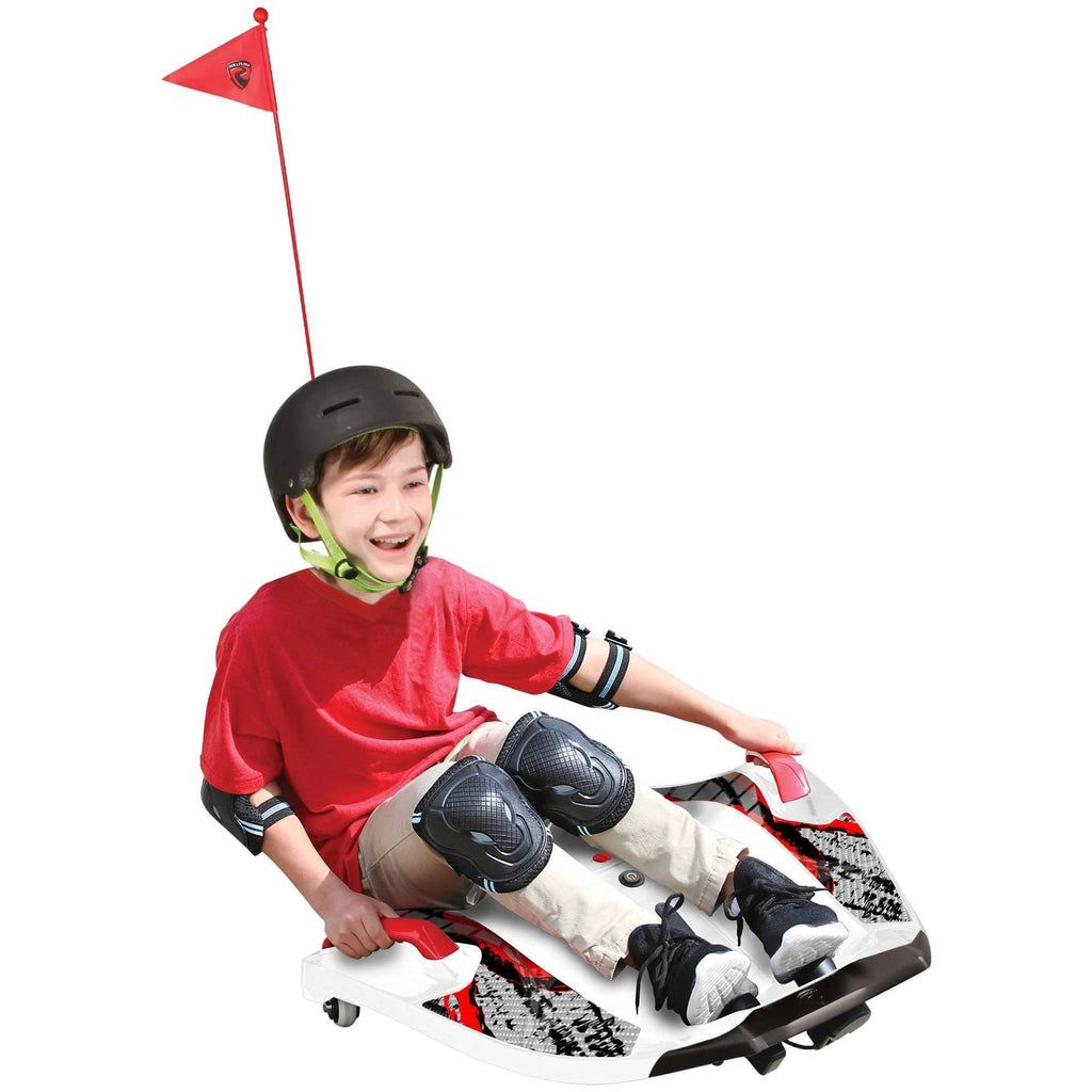 12V White Ride-On J89219