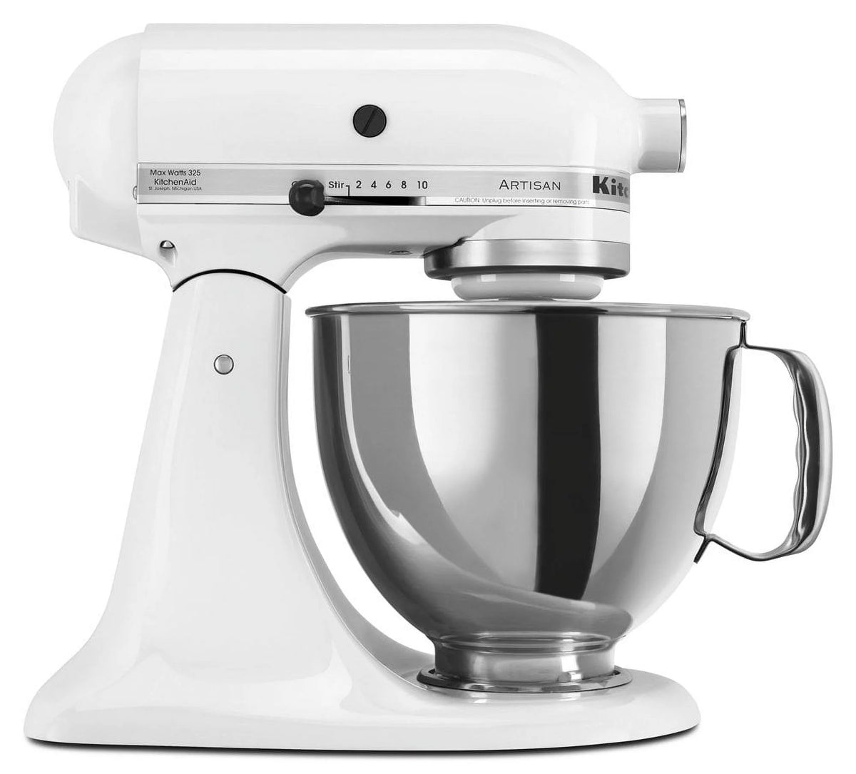 5 Qt. White Artisan Series Stand Mixer (Used) D47498