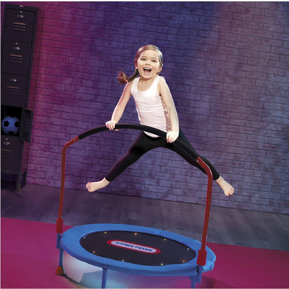 Light-Up 3-Foot Trampoline with Folding Handle L16520