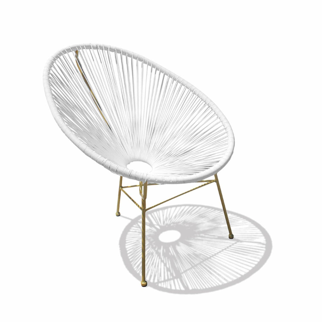 White Lightning Outdoor Lounge Chair H849942