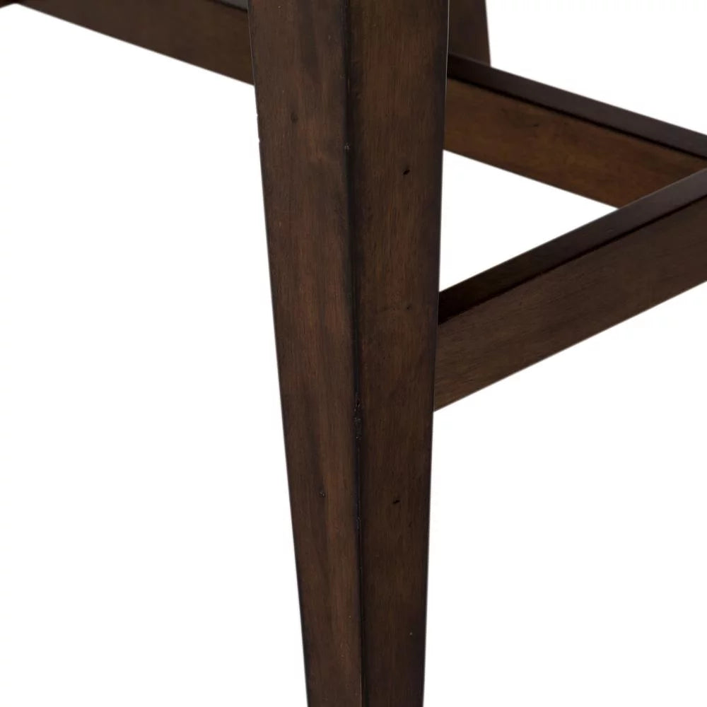 Set of 2 Medium Brown Dining Chairs L43124