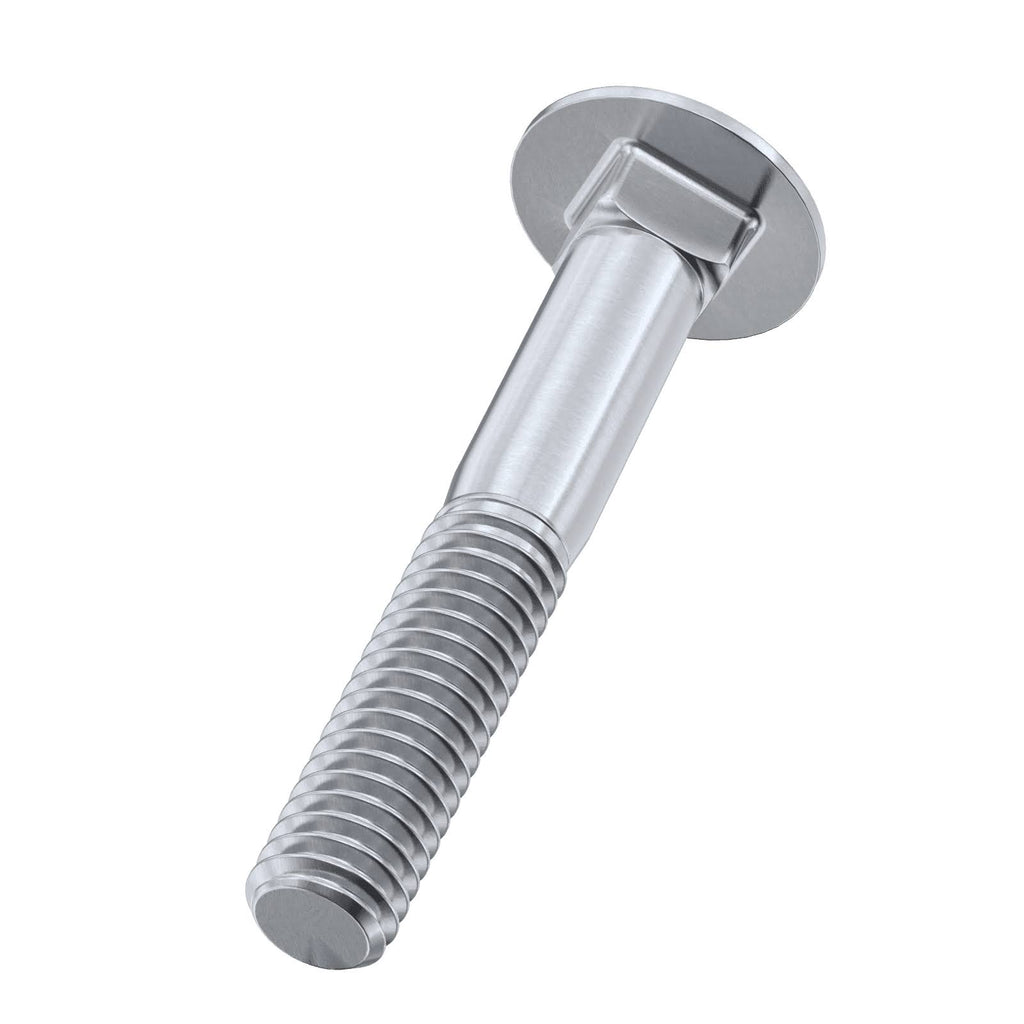 M10 x 85mm Stainless Steel Carriage Bolts (Pack of 25) X6524
