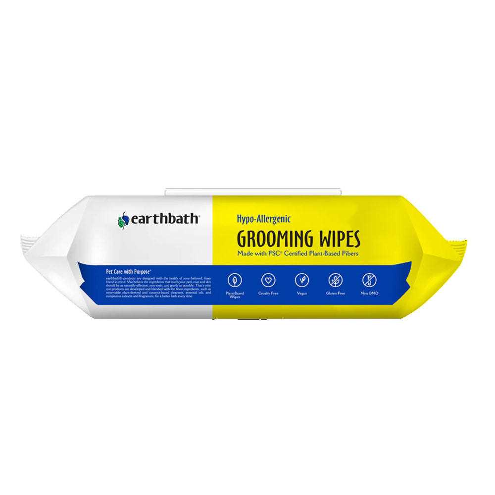 Hypo-Allergenic & Fragrance Free Cat Grooming Wipes T170241