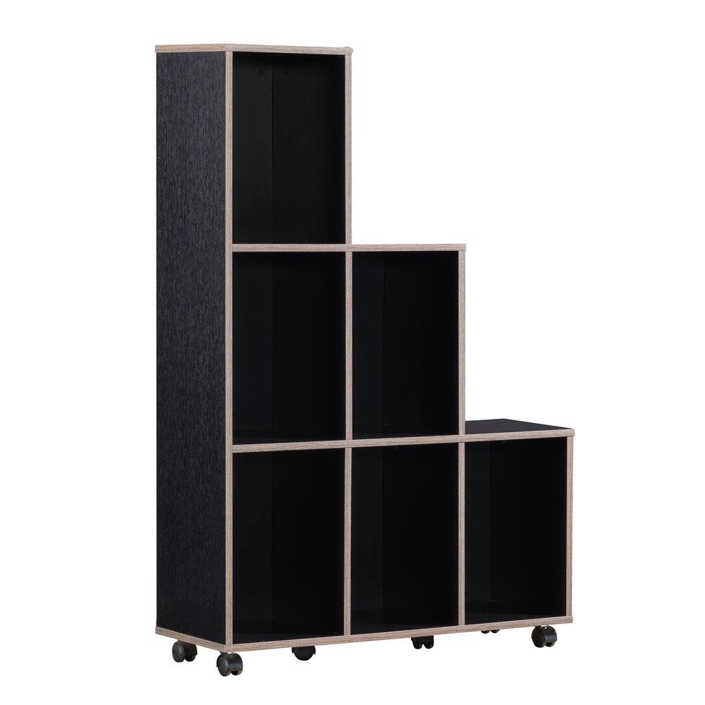 White 6-Shelf Display Cabinet P1585