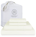 100% American Supima Cotton Queen Sheet Set 4 PC White R998