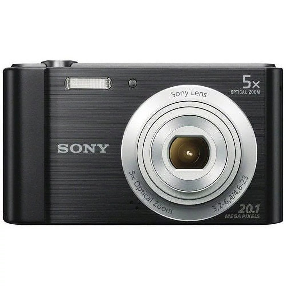 Black Digital Camera with 64GB Accessory Bundle H558