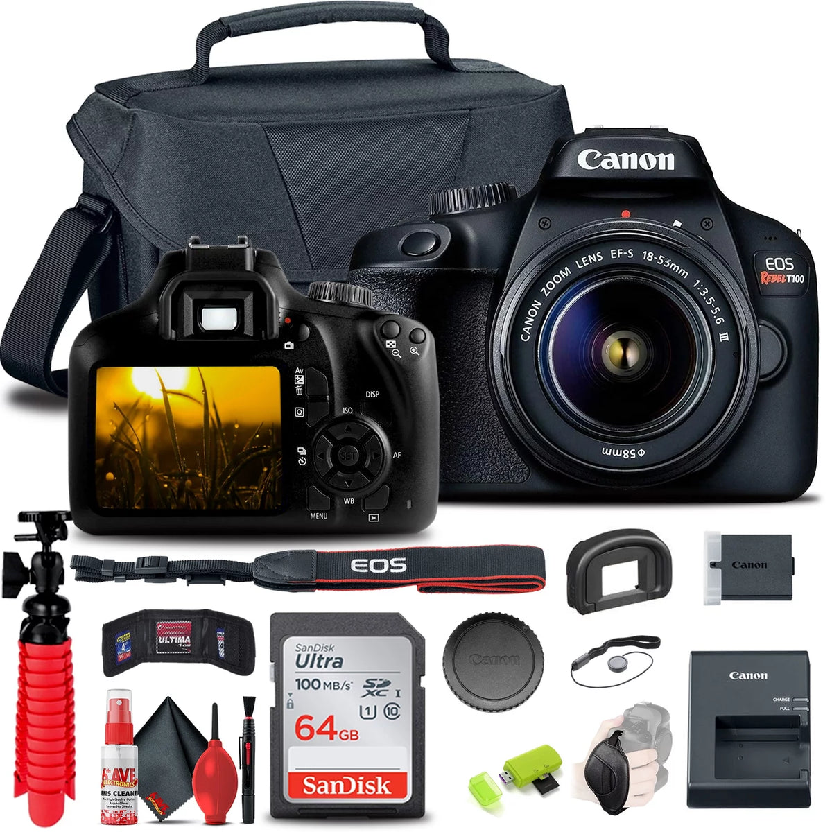 DSLR Camera with 18-55mm Lens I333218
