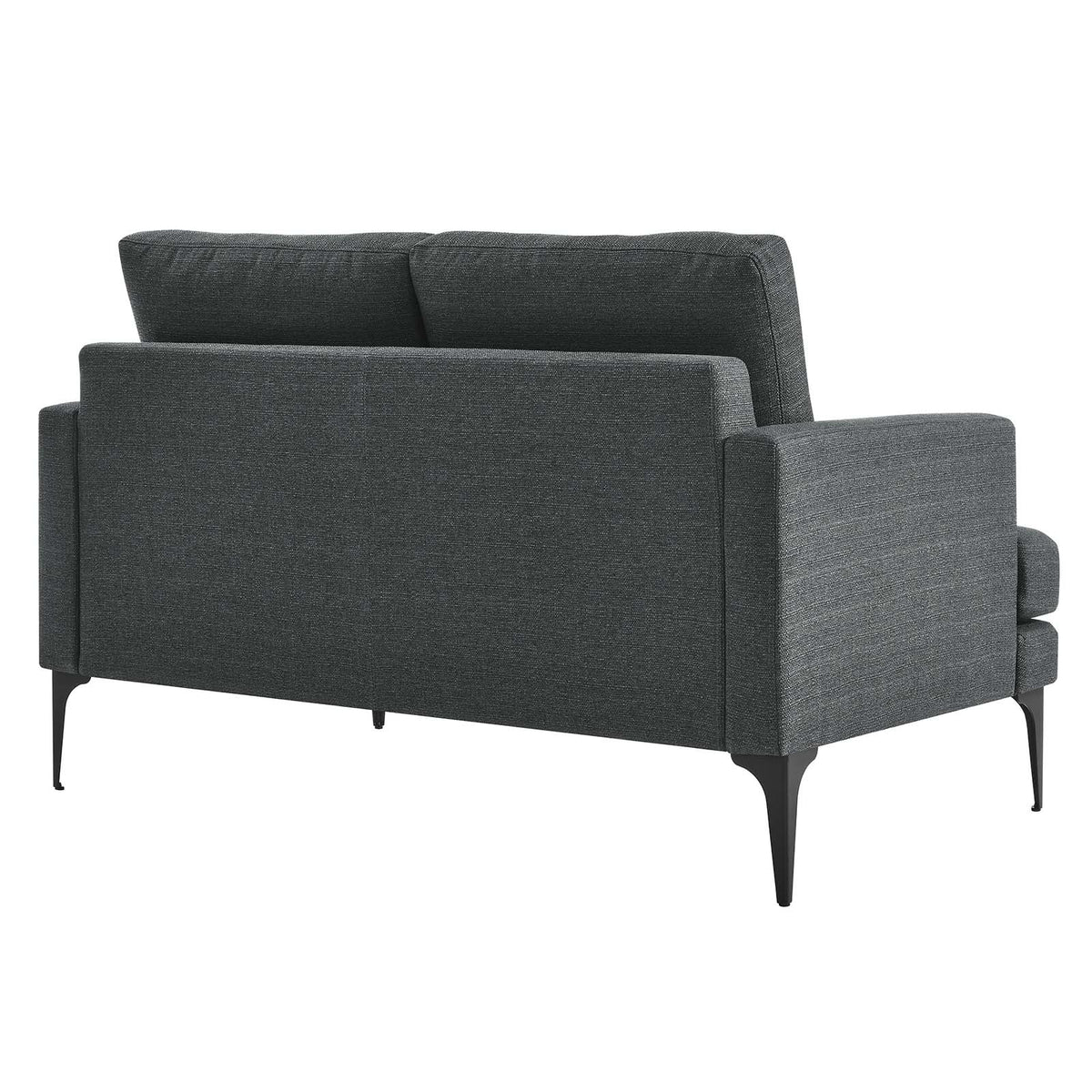 Gray Fabric Loveseat I440
