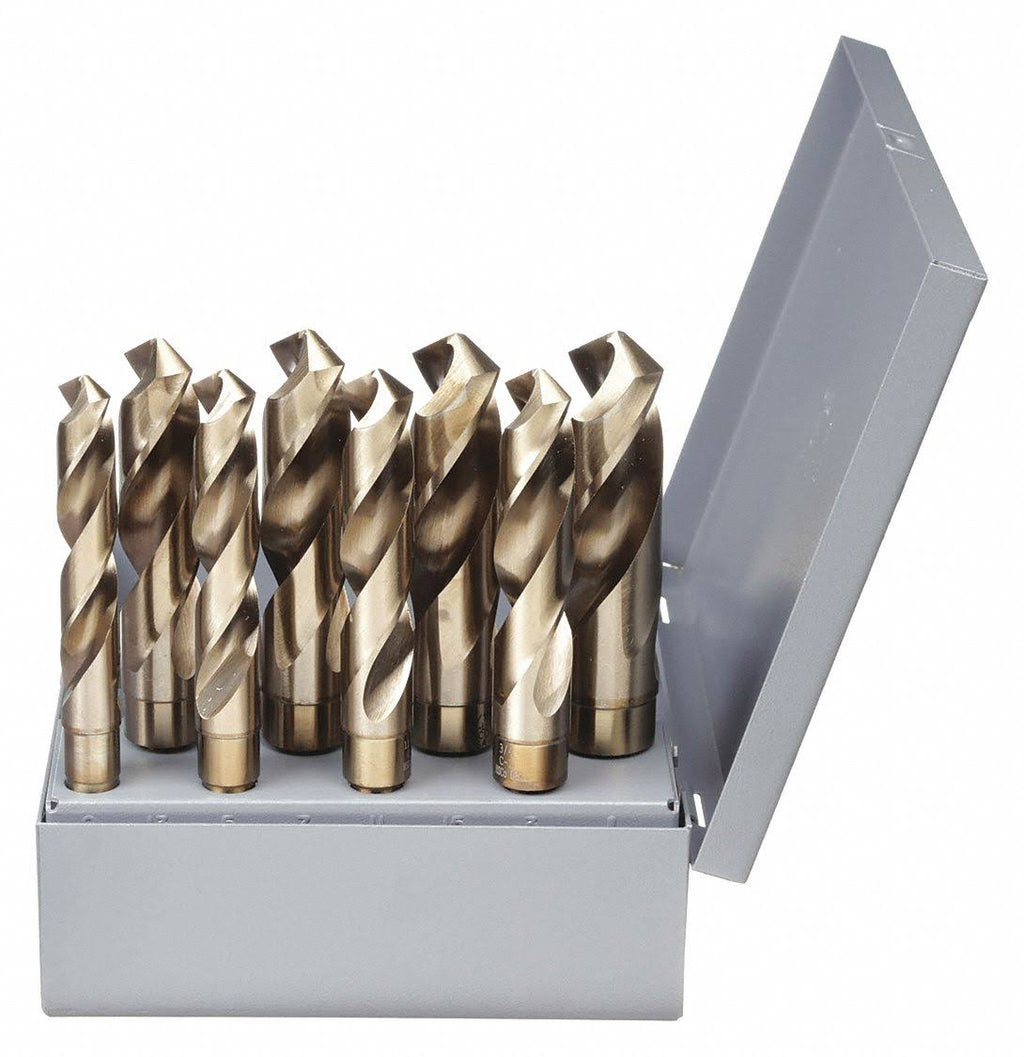 8 Pc Cobalt Reduced Shank Drill Set B305232