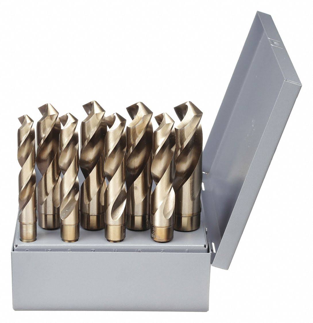 8 Pc Cobalt Reduced Shank Drill Set B305232