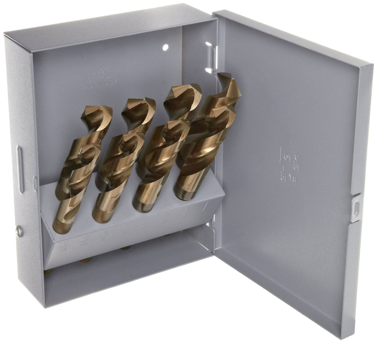 8 Pc Cobalt Reduced Shank Drill Set B305232