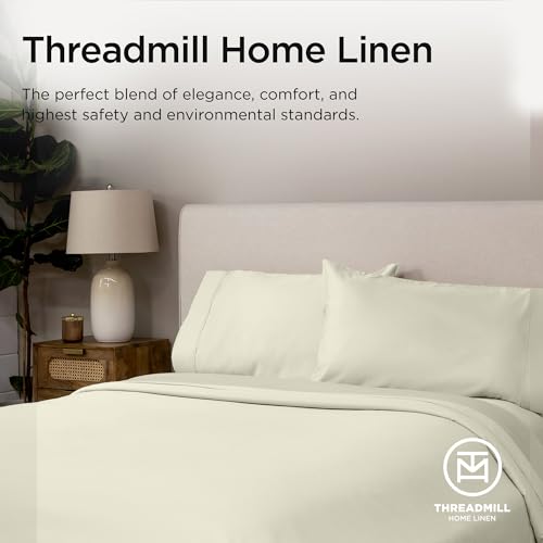100% American Supima Cotton Queen Sheet Set 4 PC White R998