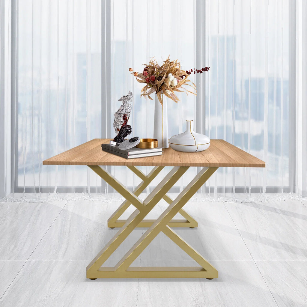 16" Metal Table Legs Gold Steel X58826