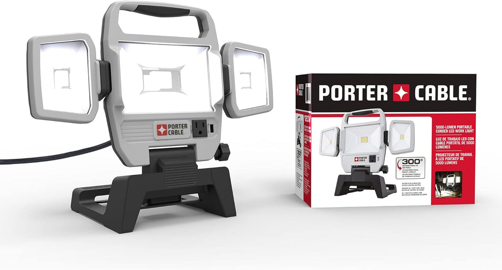 15W 1500-Lumen Rechargeable LED Work Light K2435